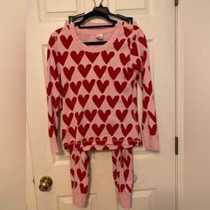 Hanna andersson women’s heart pajamas set